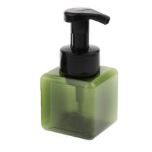 250ml PETG square bottle with foam soap pump